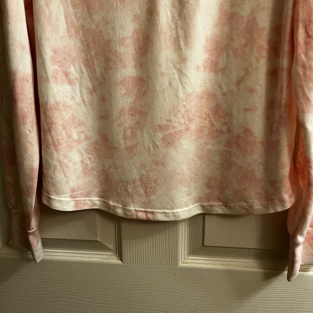 KIKIT~PINK MARBLED BLOUSE~NWT~XL - Picture 9 of 13